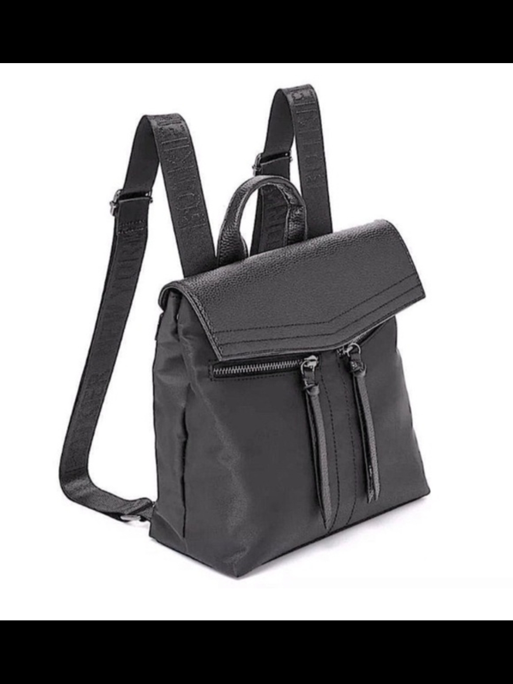Stylish Black Men's Backpack - Sleek Urban Carry